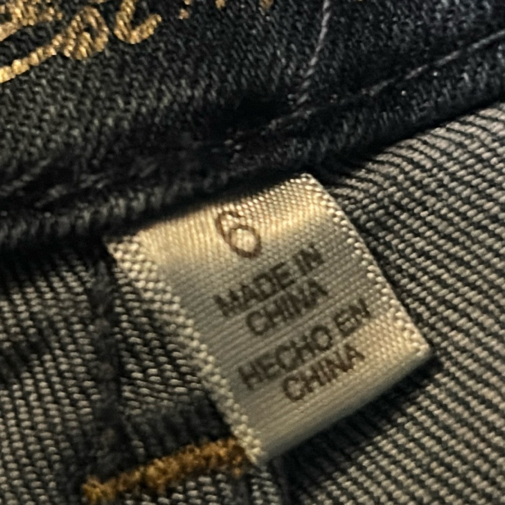 Seven 7 Tummyless High Rise Skinny Jeans, Size 6 - Picture 7 of 10